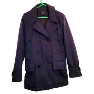 J.Crew Fulton Primaloft navy blue peacoat Size Med Preppy Old Money Coastal